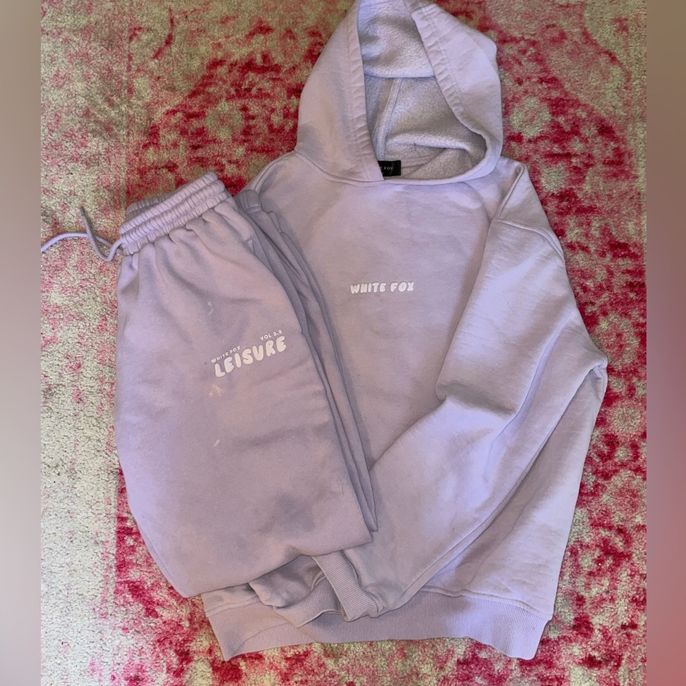 White Fox jogger set